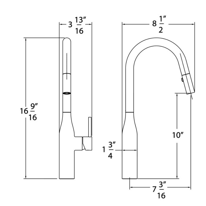 Rise Kitchen Faucet
