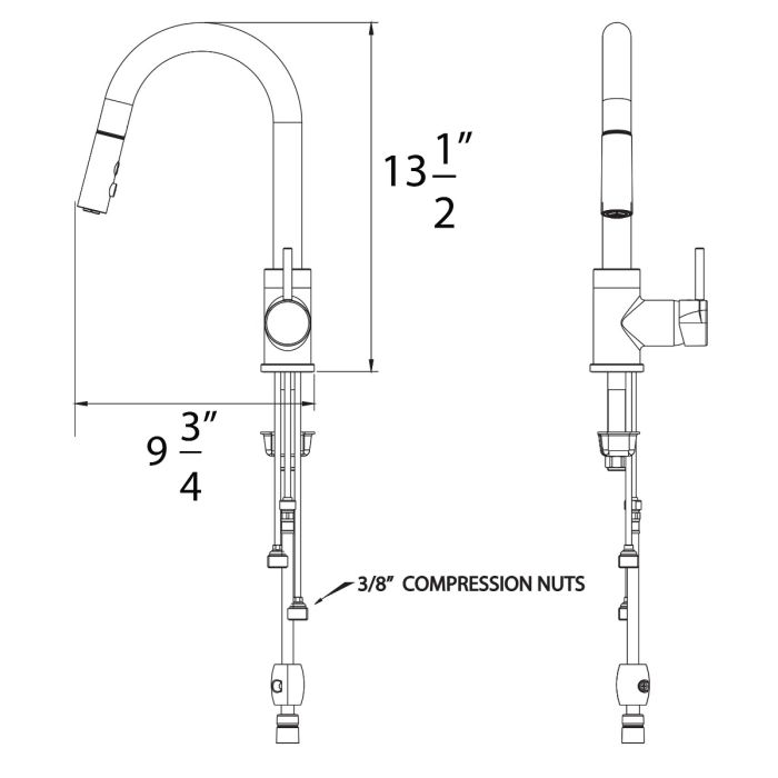 Bar or Prep Kitchen Faucet