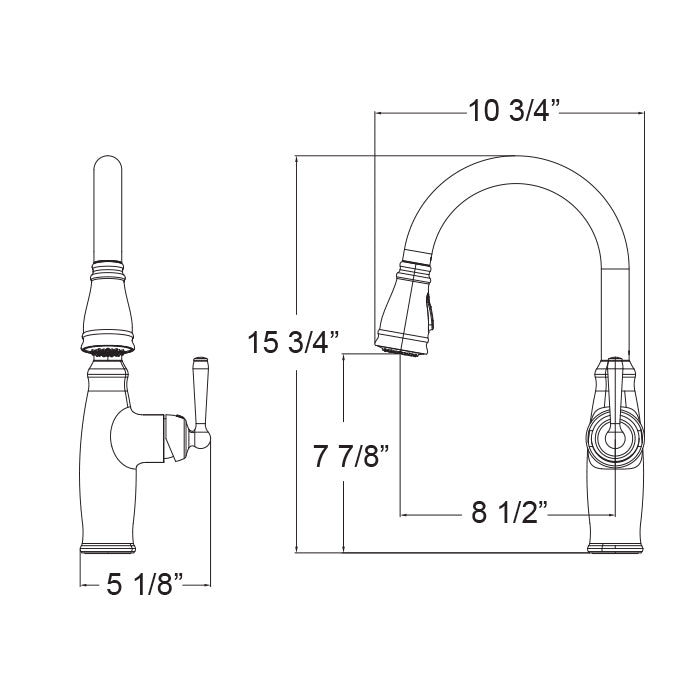 Woodbury Kitchen Faucet