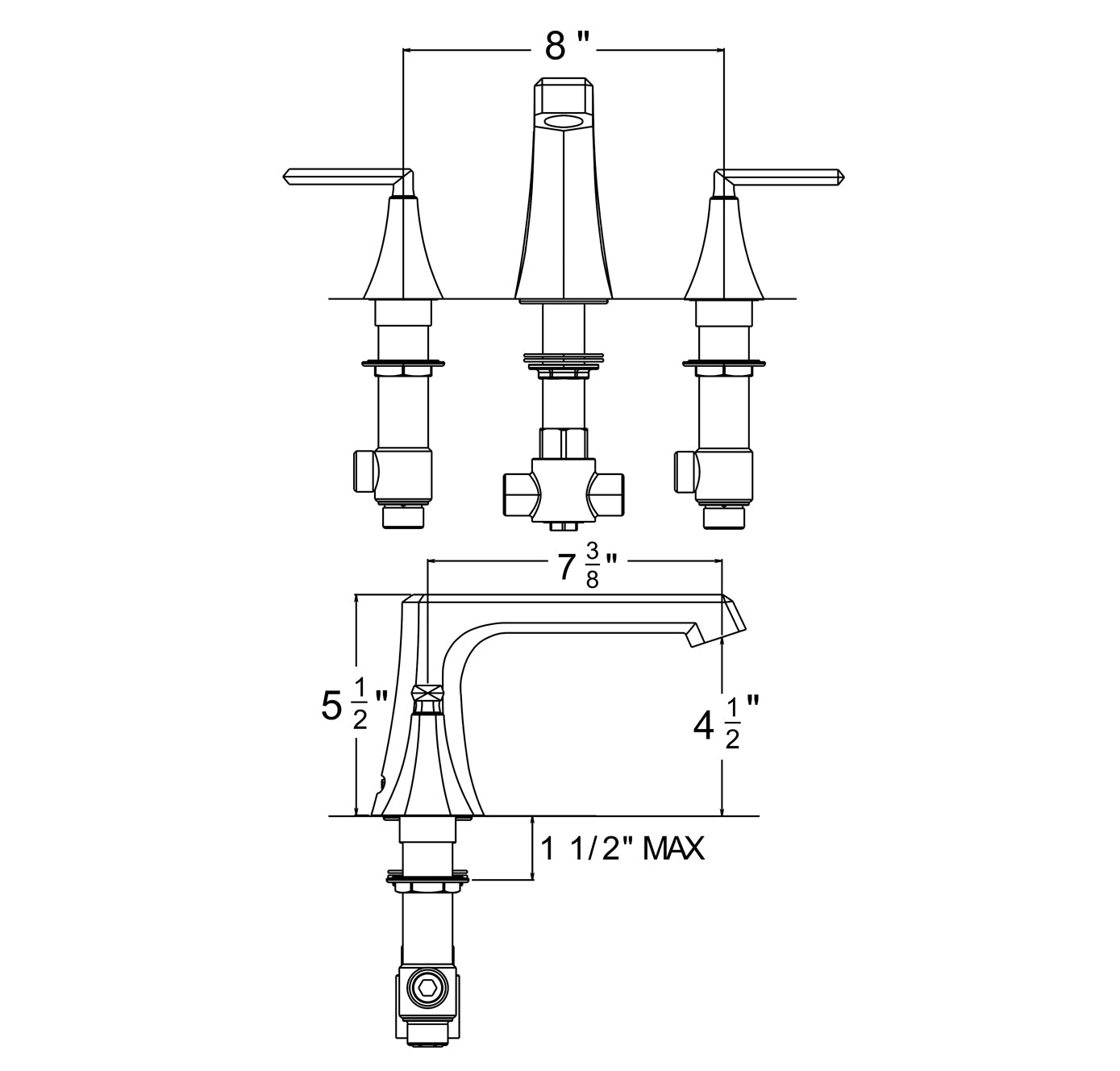 Roman Tub Filler