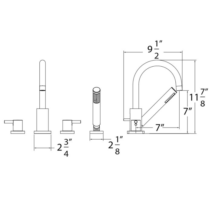 Euro Tub Filler