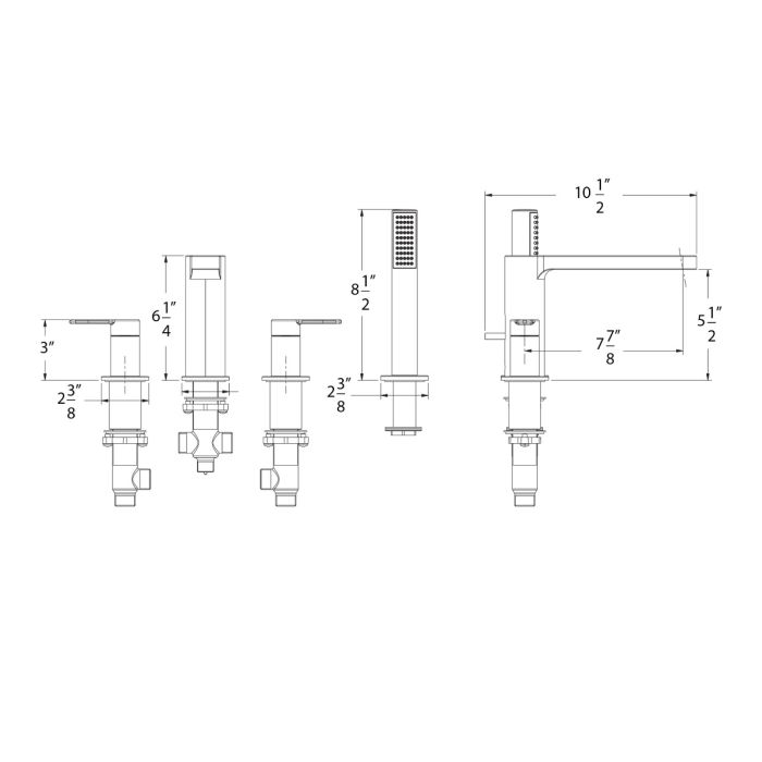 Tazio Tub Filler