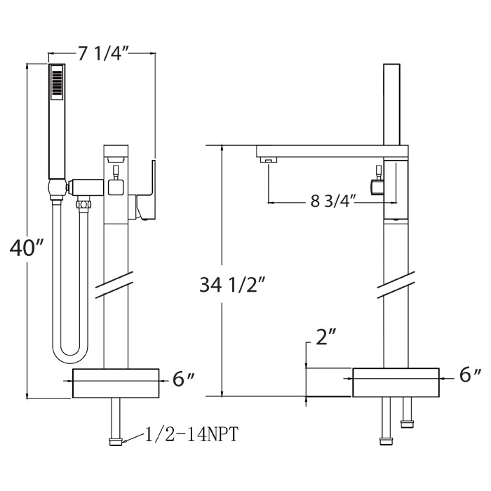 Razo Tub Filler