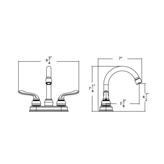 Isabelle Center Set Faucet