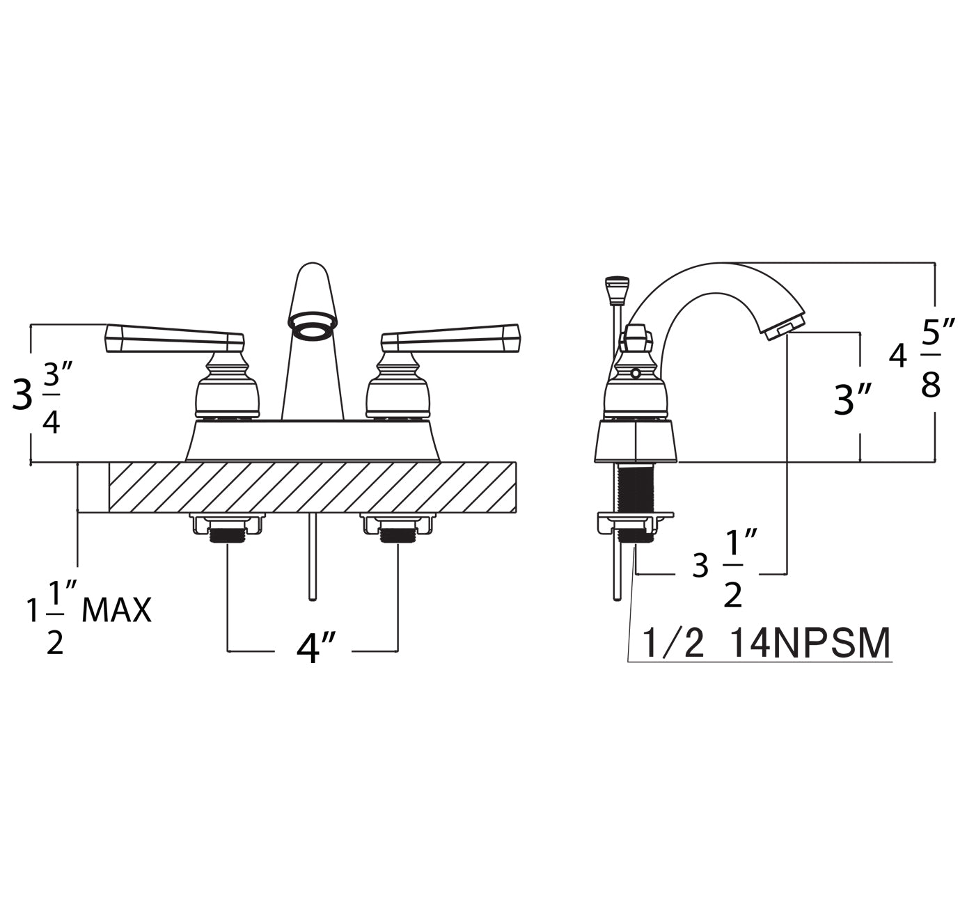 Center Set Faucet