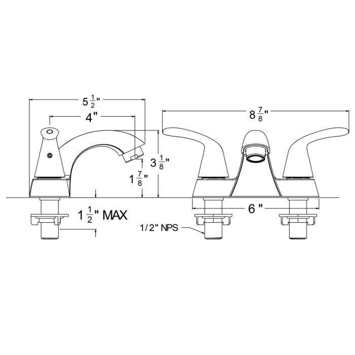 Trend Center Set Faucet