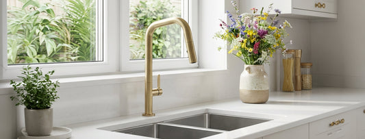 Brass Kitchen Faucets