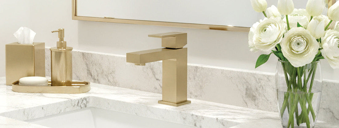 Faucet for a small vanity