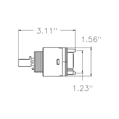 Replacement Shower Cartridge DQBA-50059-XX-AF