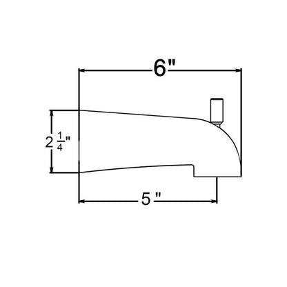 Diverter Tub Spout