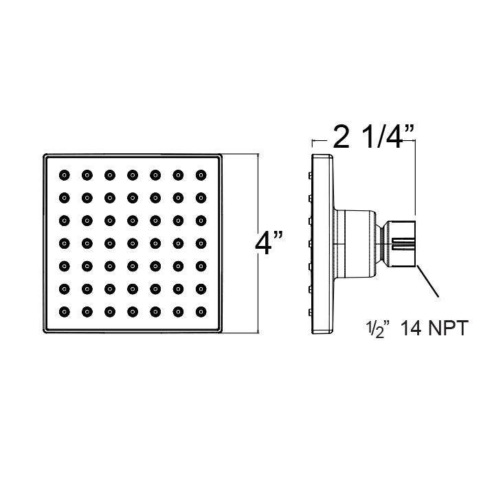Builder Shower Head