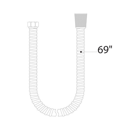 69" Metal Shower Hose