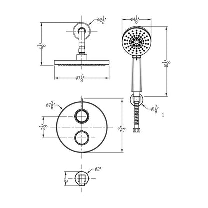 Thermostatic Shower