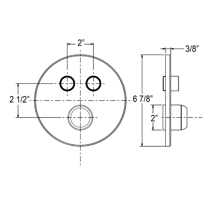 Push Button Trim – Huntington Brass