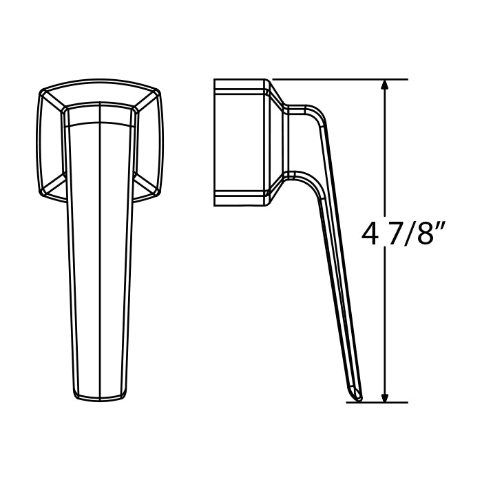 Optional Lower Handle
