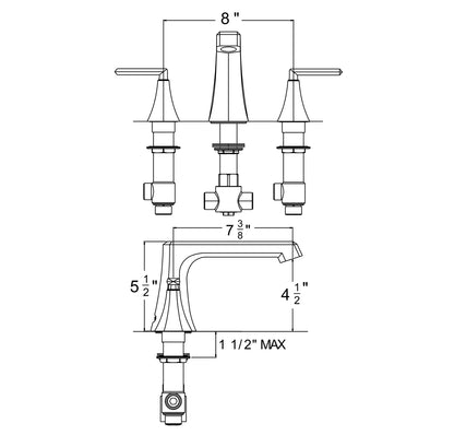 Roman Tub Filler