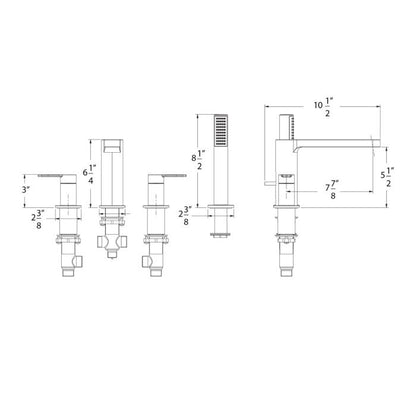 Tazio Tub Filler
