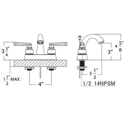 Center Set Faucet