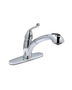Pull-Out Kitchen Faucet-Chrome-01