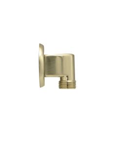 Wall Supply Elbow-PVD Satin brass -16 