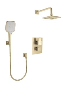 Thermostatic Shower Package-PVD Satin brass -16 